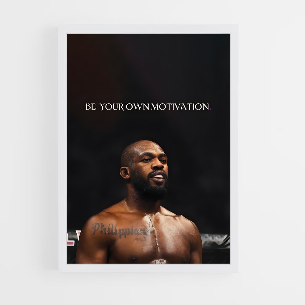 Poster Jon jones – affiche MMA (vue 3)